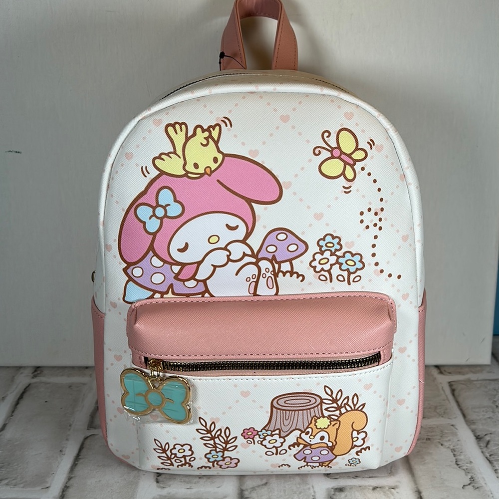 My Melody Bioworld Hello Kitty backpack